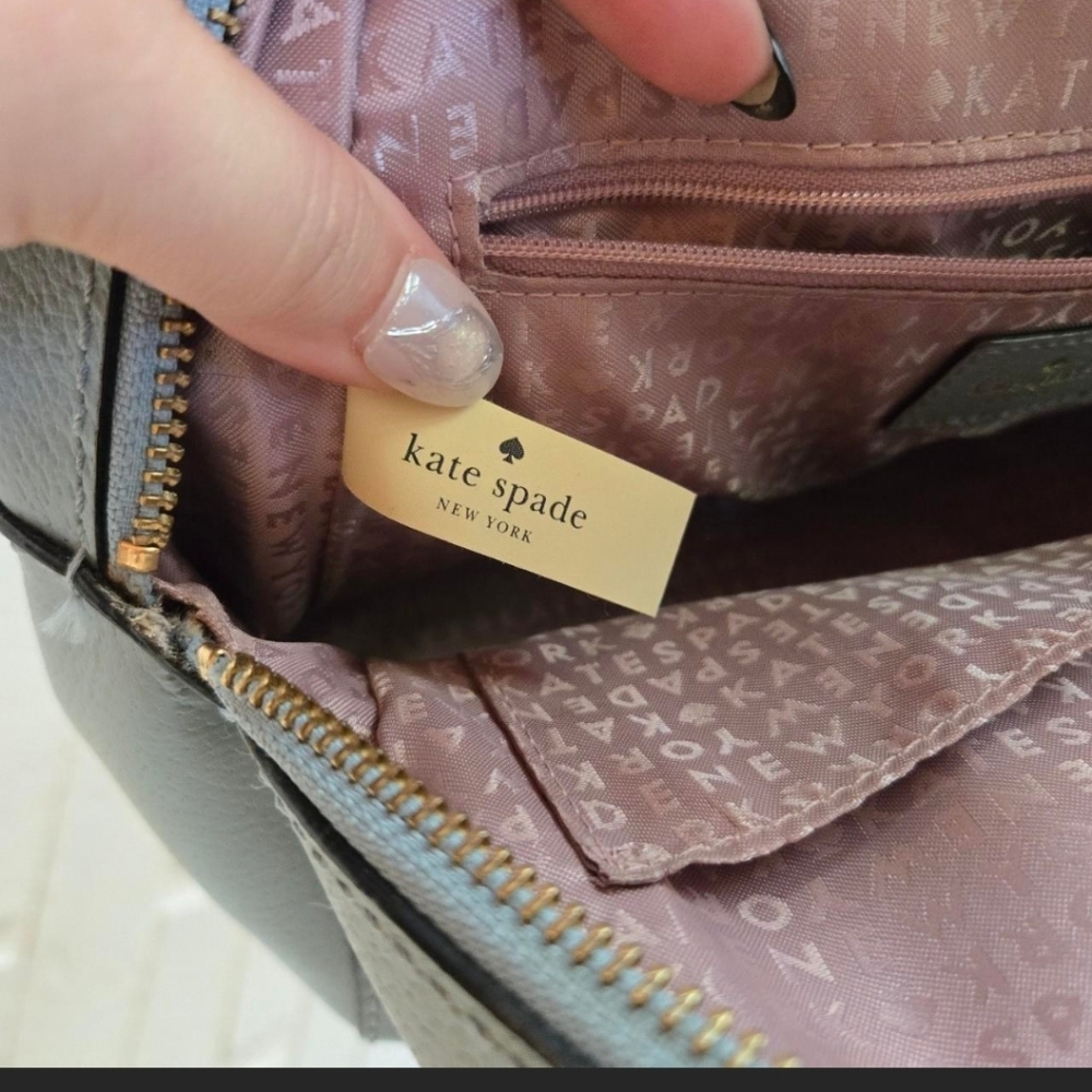 Kate Spade Blue Mini Backpack - Picture 9 of 10